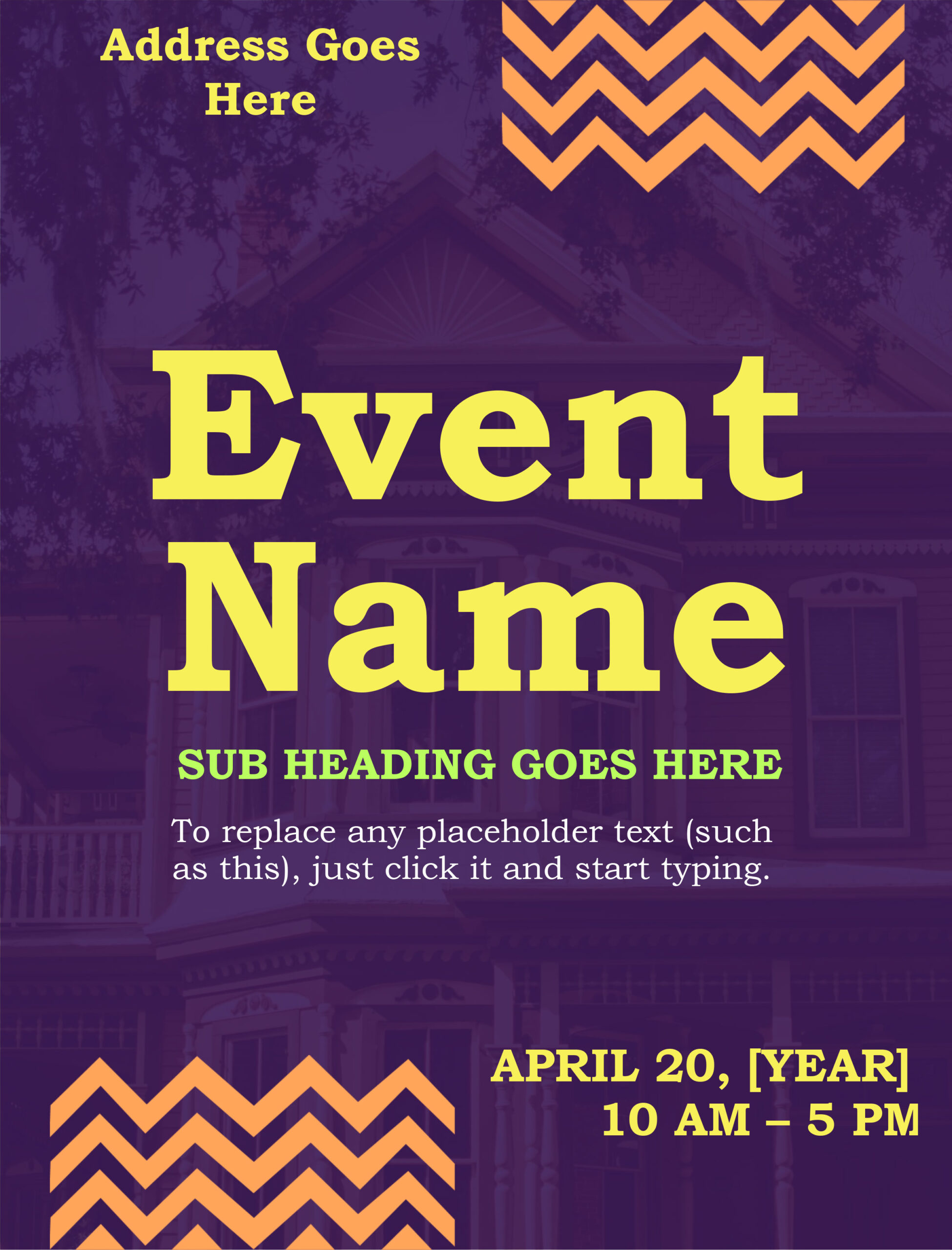 Event Flyer Template Event Flyer Template