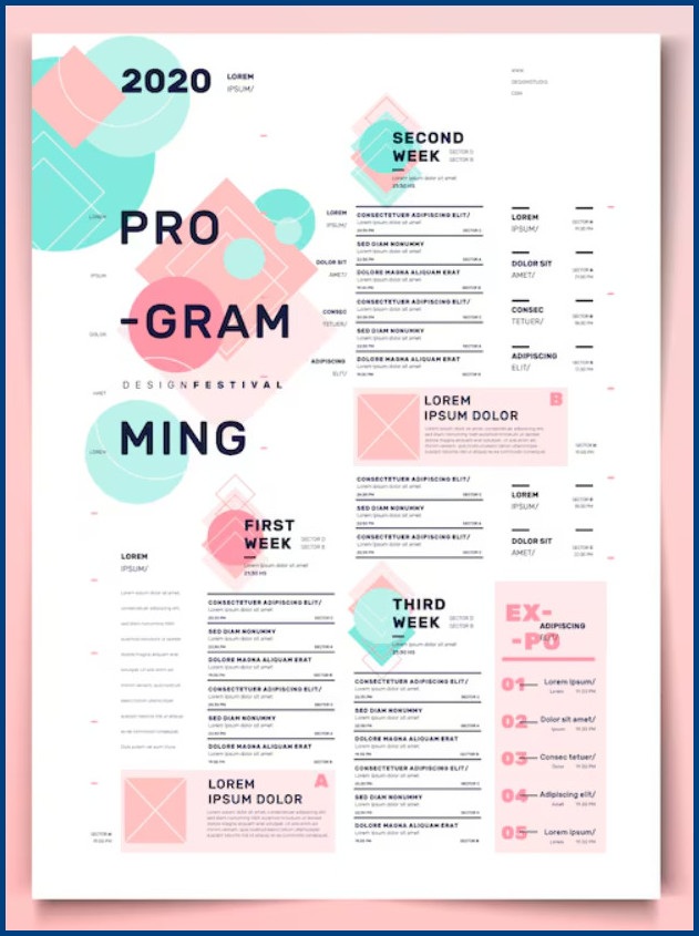 Event Program Template Event Program Template