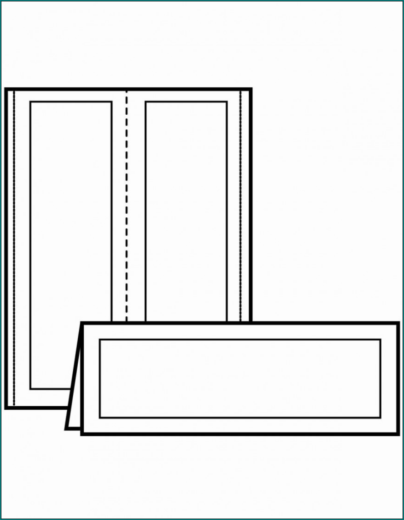 Printable Tent Card Template (Word)