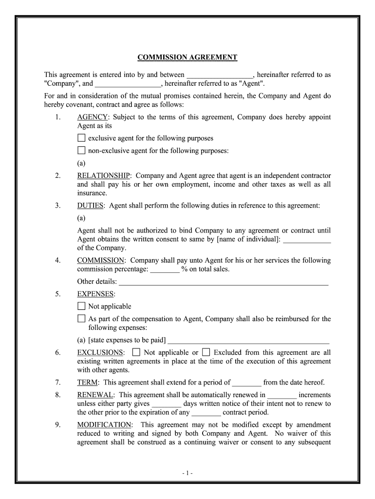 Marketing Agreement Template