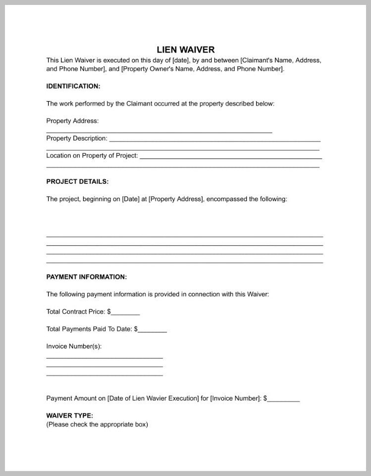 Mechanics Lien Form Sample Mechanics Lien Form Sample