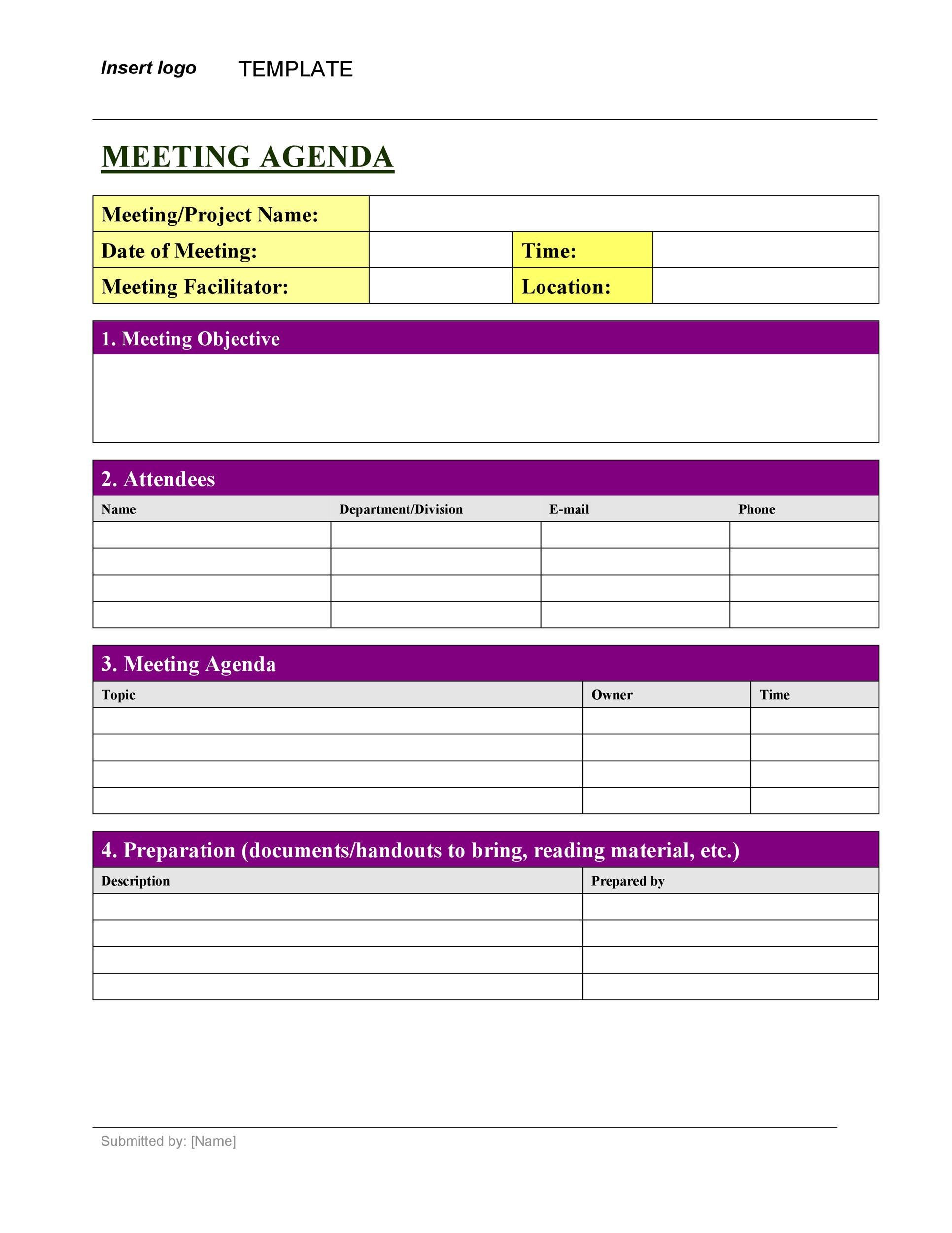 Meeting Minutes Template