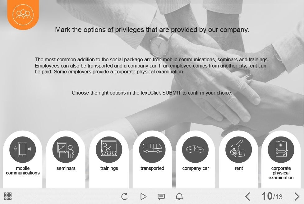 Multiple Choice Quiz Template