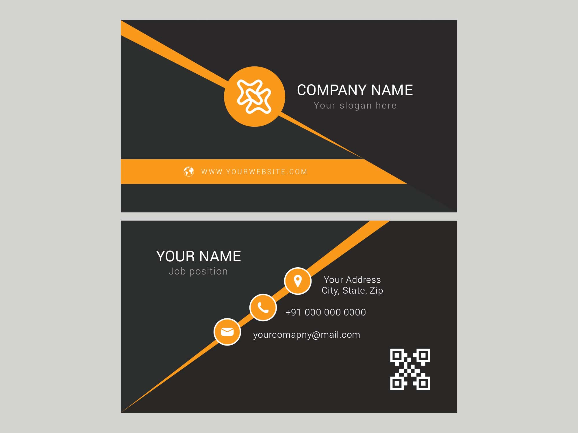 Name Card Template