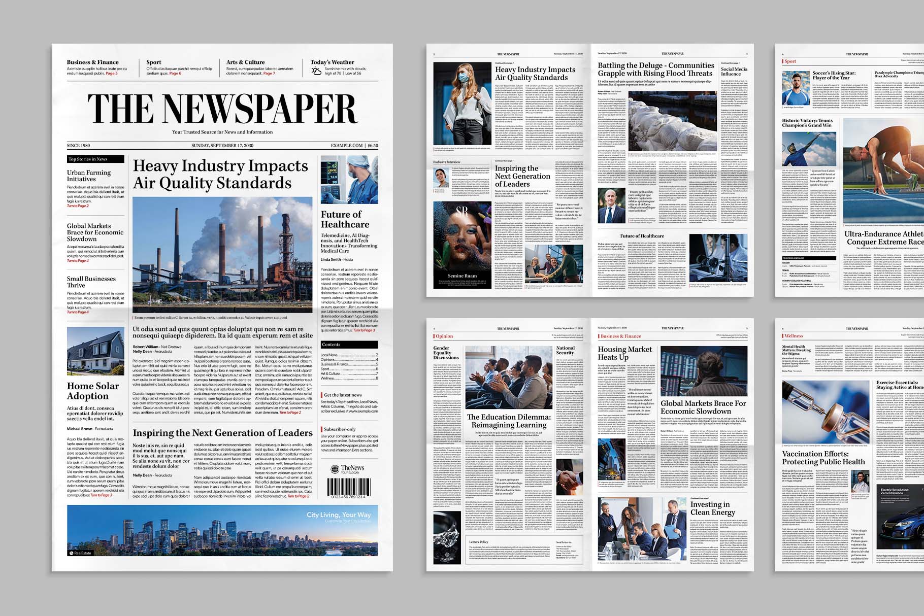 Newspaper Template