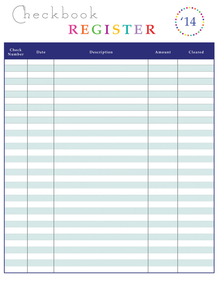 Personal Financial Transaction Register Template Example Personal Financial Transaction Register Template Example