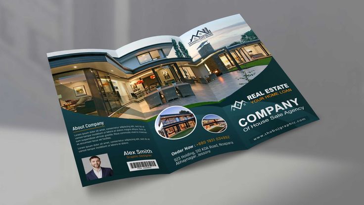 Printable Real Estate Brochure Template Example