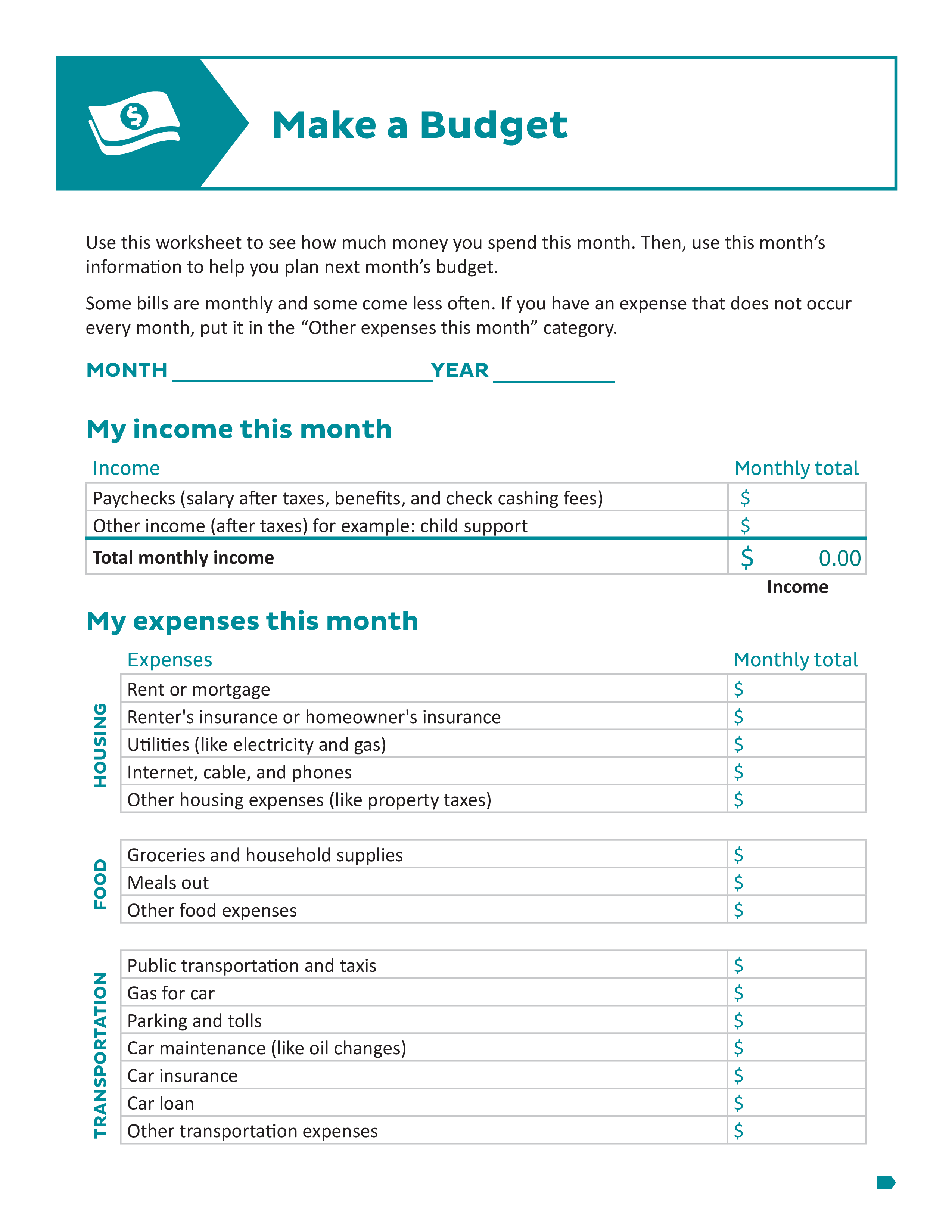 Recreational Activity Budget Worksheet Template Sample Recreational Activity Budget Worksheet Template Sample