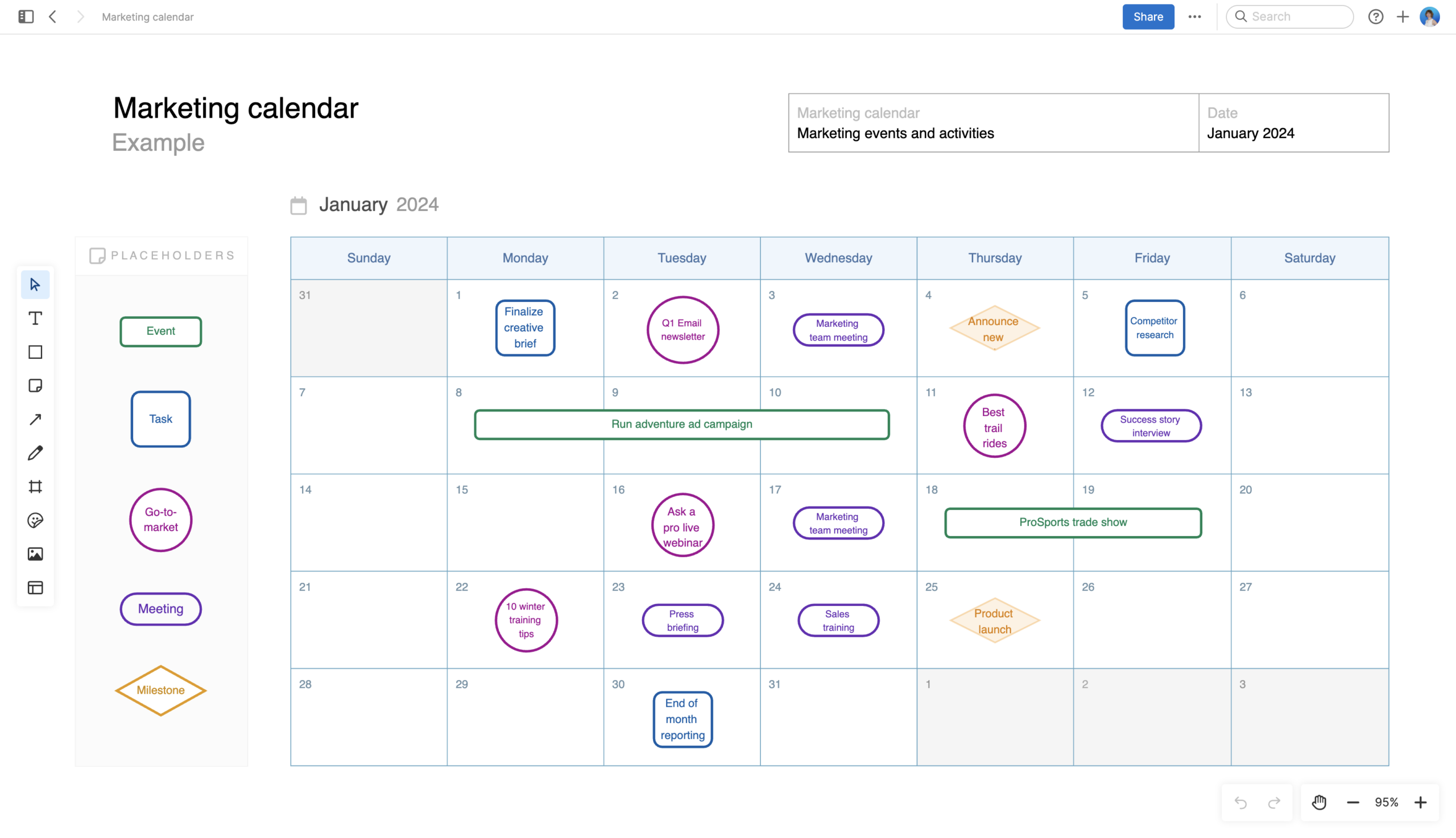 Sample Marketing Calendar Template Sample Marketing Calendar Template