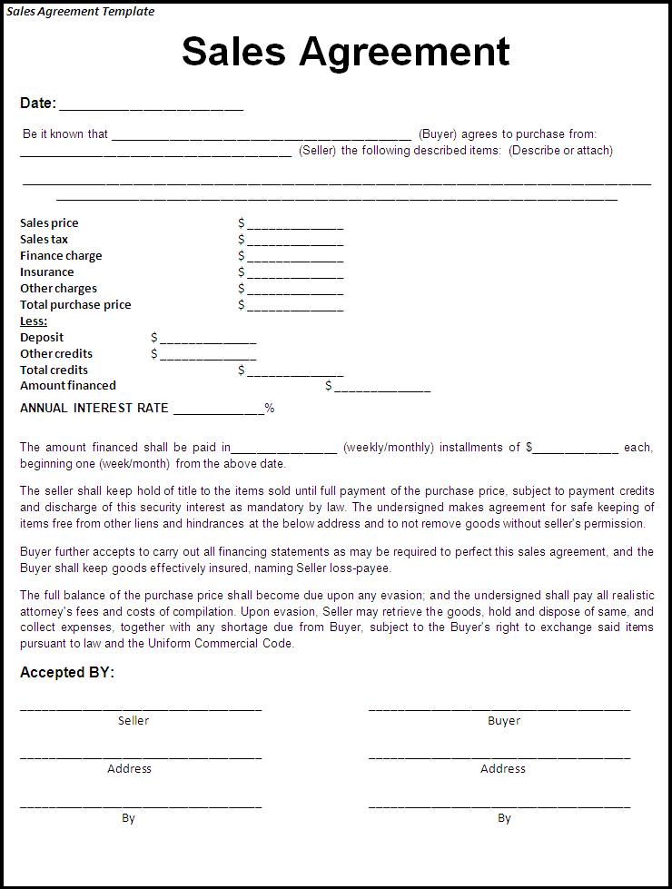 Sample of Property Sale Agreement Template Sample of Property Sale Agreement Template