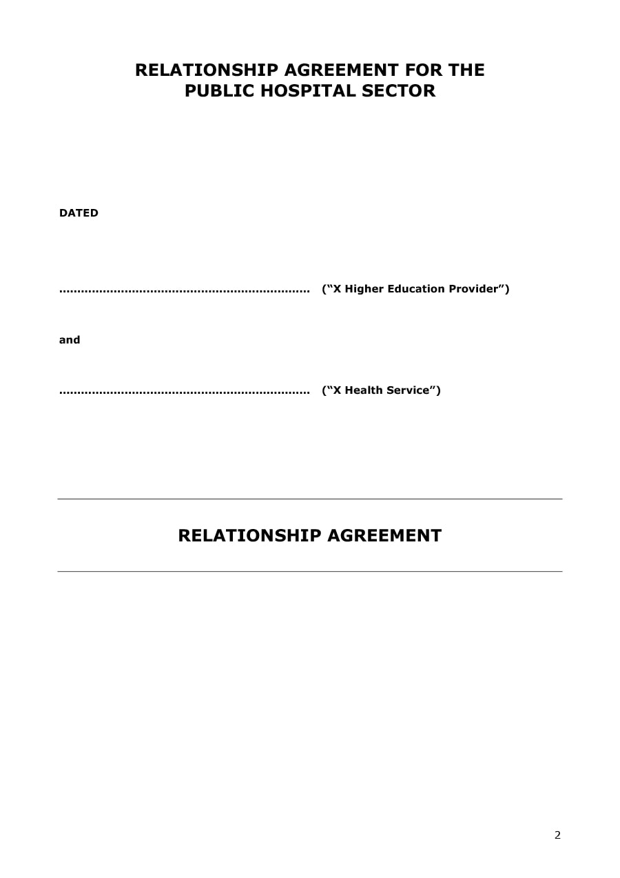 relationship contract 20