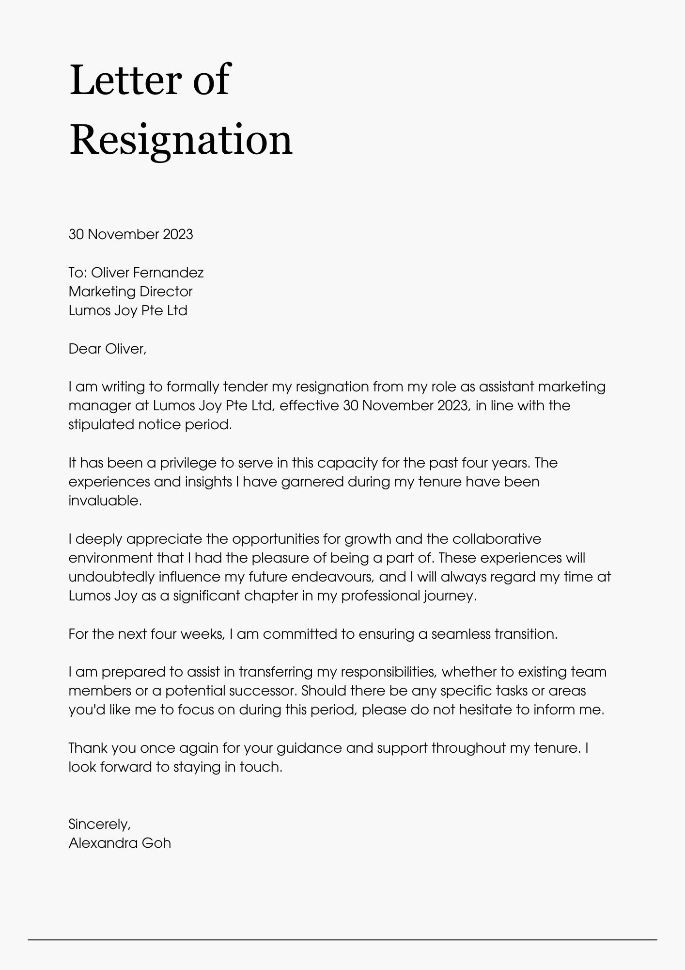 resignation letter template word resignation letter template word