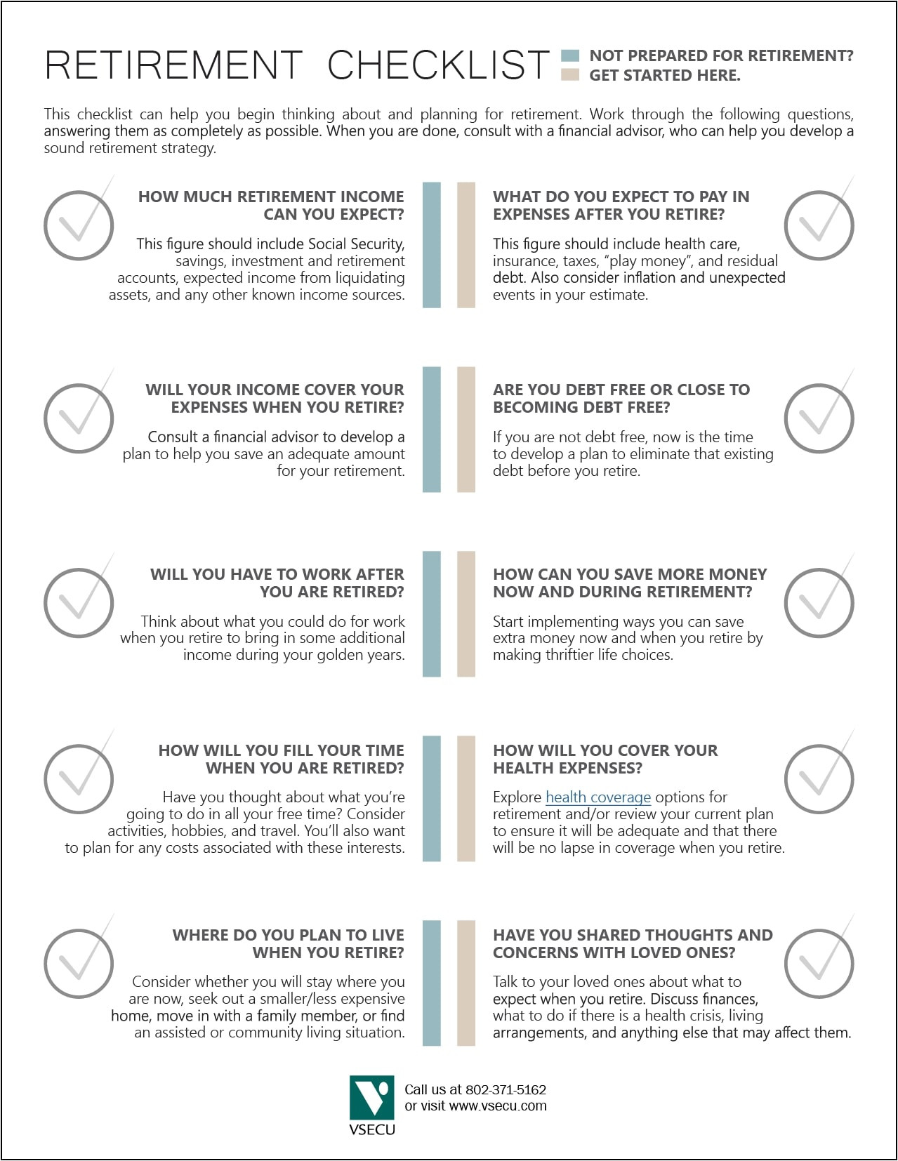 sample retirement checklist template sample retirement checklist template