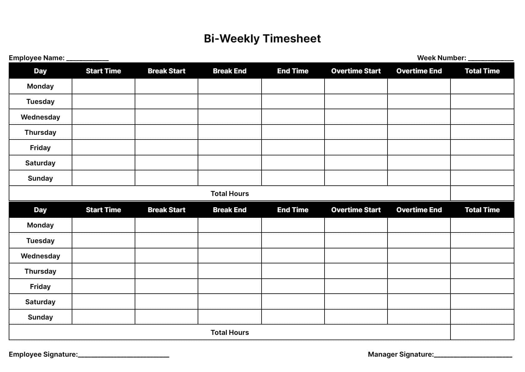 sample daily employee timesheet template sample daily employee timesheet template